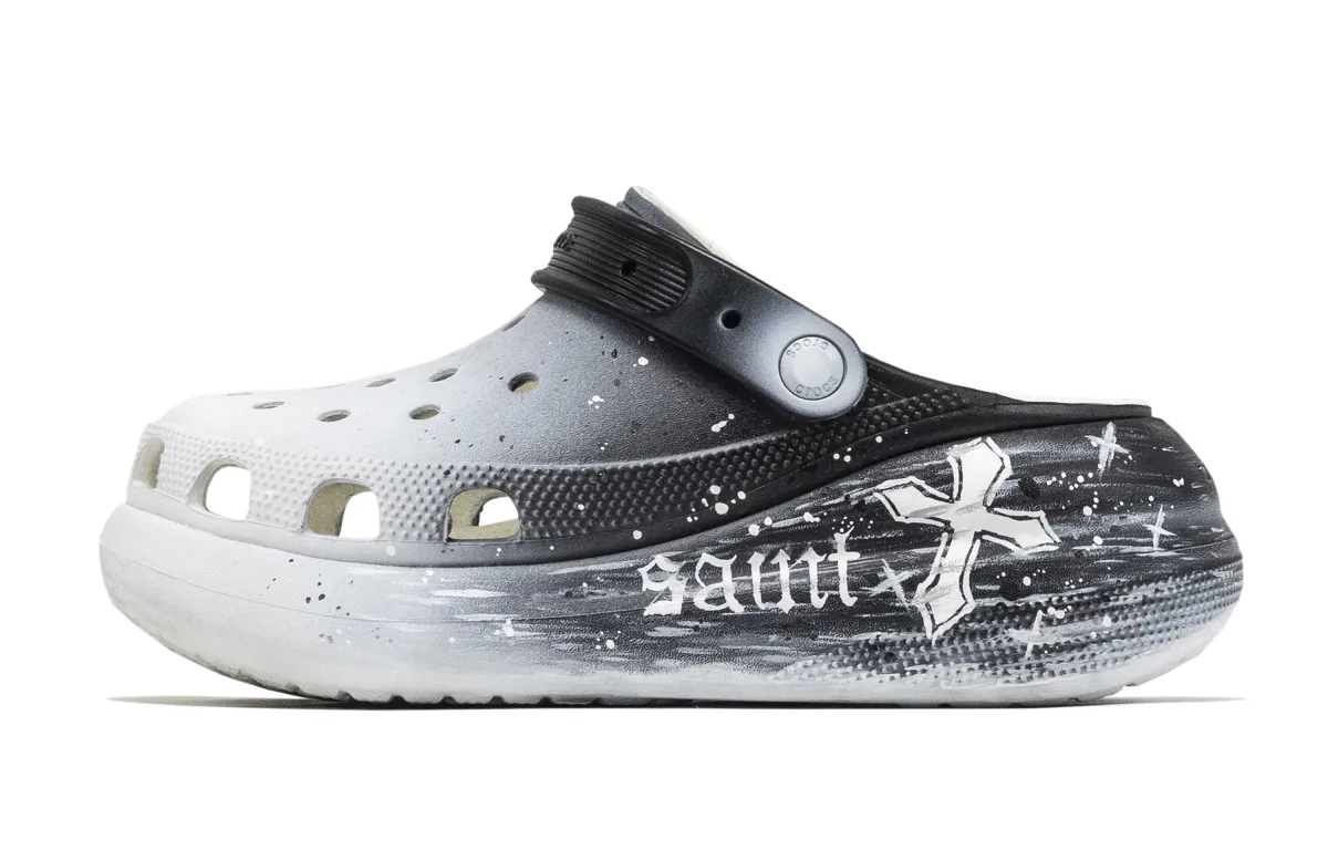 Crocs Crush Clog EVA Clogs Unisex Gray Black