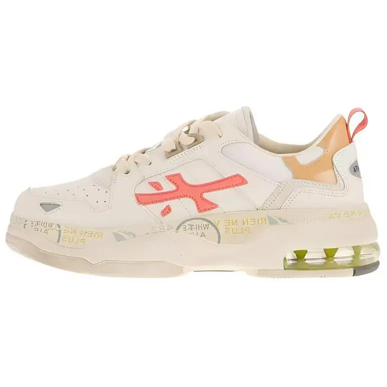 PREMIATA Leather Low top Casual Shoes Women's White