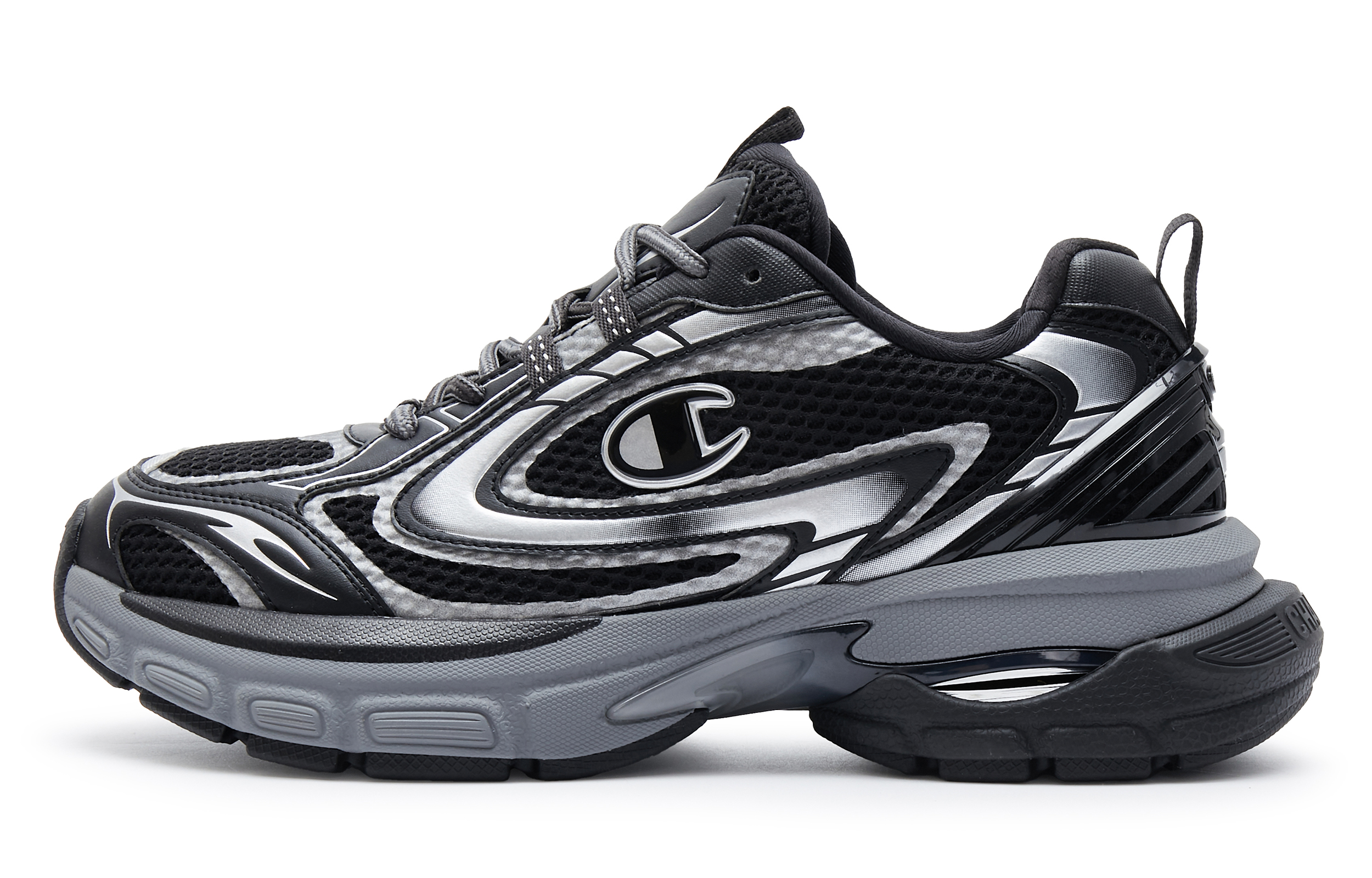 Champion Slip Resistant Abrasion Resistant Running Shoes Men’s Black