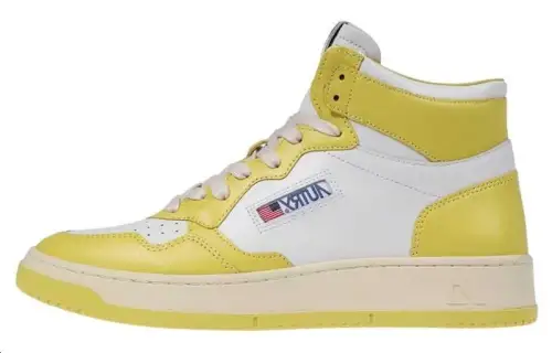 AUTRY Skateboard Shoes Men's Yellow