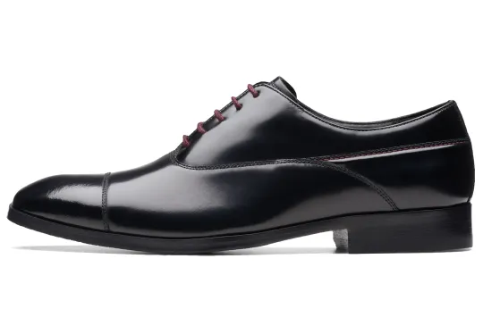 Clarks Craft Collection Cow Leather Dress Shoes Men's Black