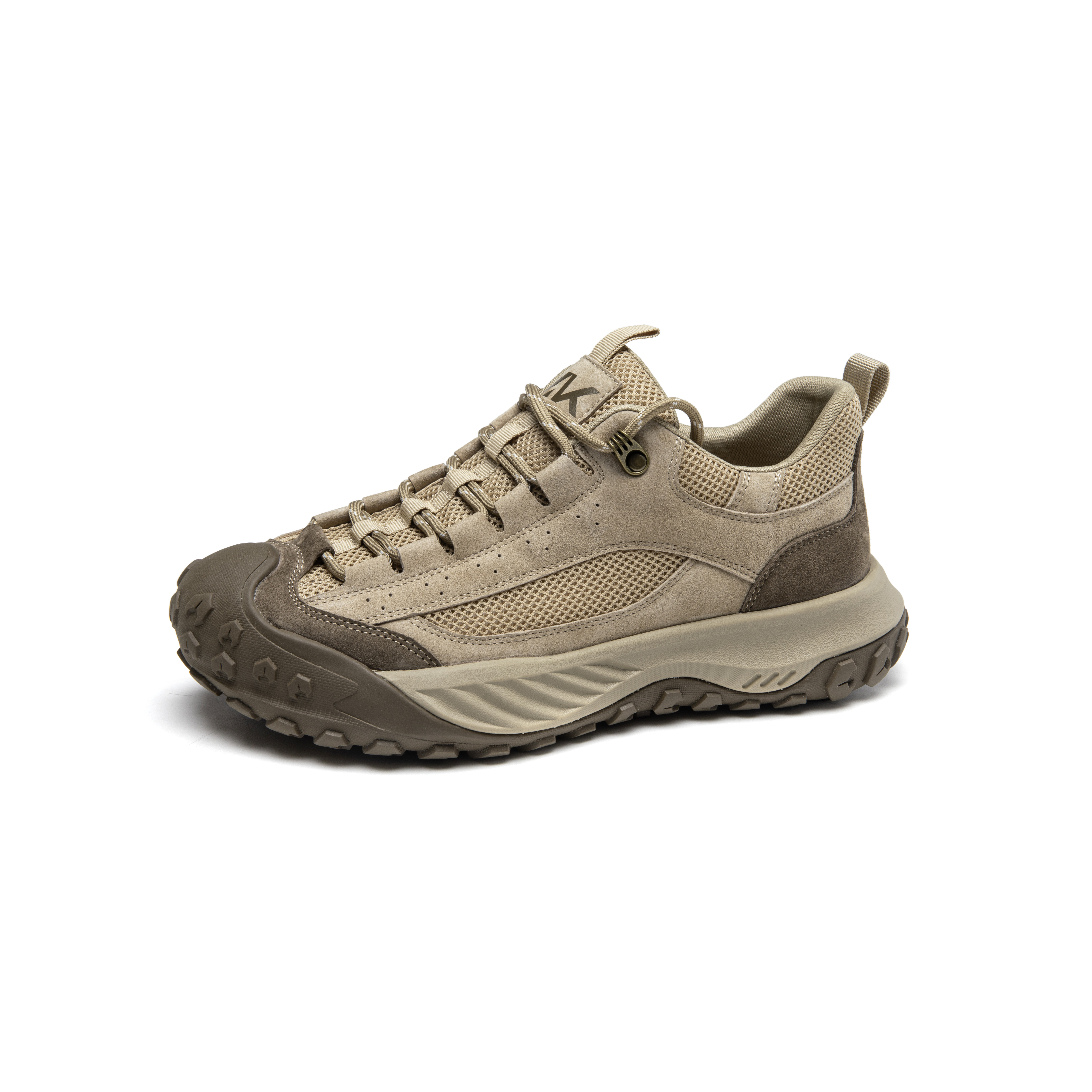 AOKANG Fabric Low top Outdoor Shoes Men’s Apricot