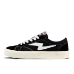 LuzaoT SUPER DRAG Abrasion Resistant Abrasion Resistant Low top Canvas Shoes Unisex Black White