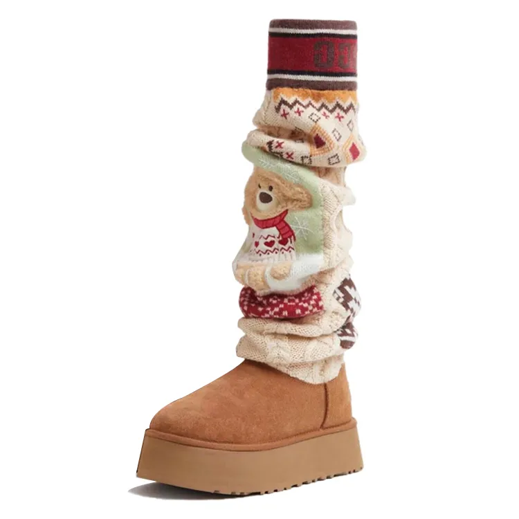 13 DEMARZO x UGG Knee High Snow Boots Women's Brown