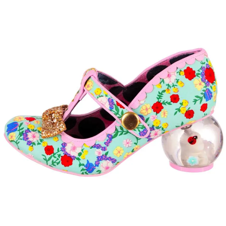 IRREGULAR CHOICE Pu High Heels 6.3CM Women's Blue