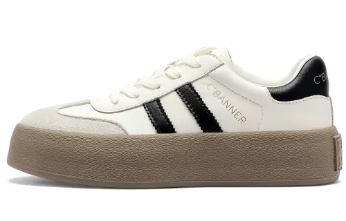 C°BANNER Fleece Lined Thermal, Comfortable Height Increasing Cushioning Lightweight Low top German Army Trainers Unisex
