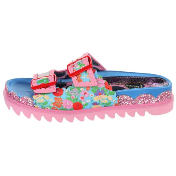 IRREGULAR CHOICE Slide Slippers Women's Pink