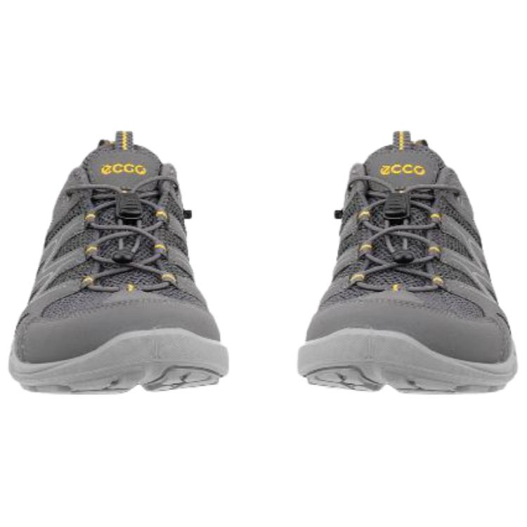 Ecco Abrasion Resistant Low top Mountaineering & Hiking Shoes Men's Gray
