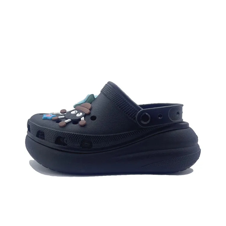 Crocs Star Traces And Star Fun EVA Clogs Unisex Black
