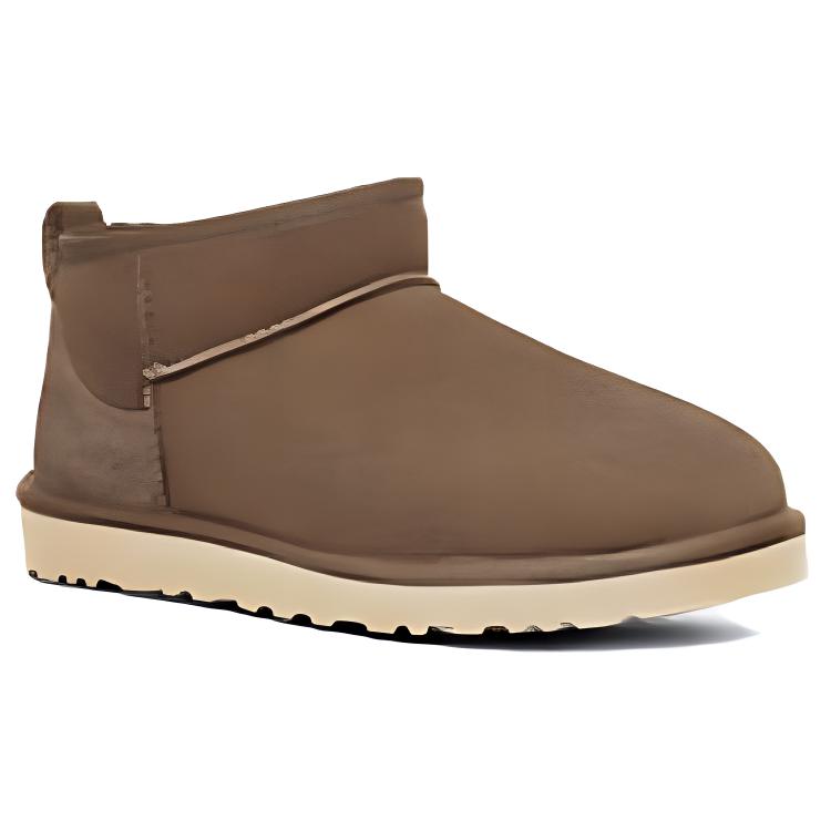 UGG Short Snow Boots Men's Brown
