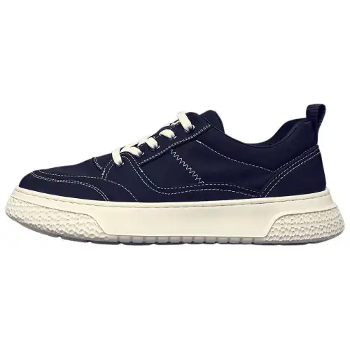 JANE HARLOW Fabric Lightweight And Breathable Low top Skateboard Shoes Men's Black