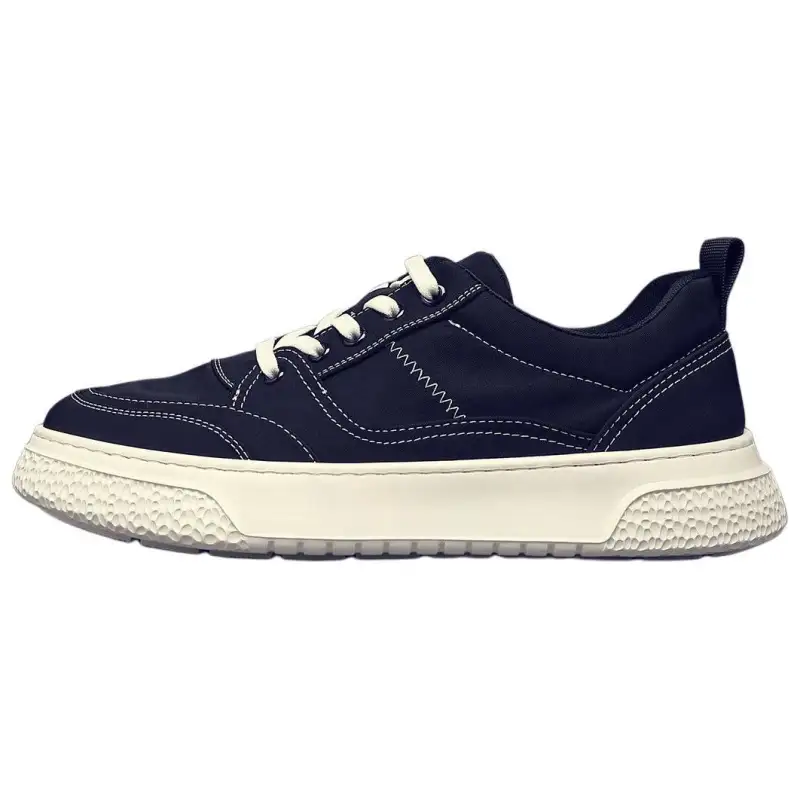 JANE HARLOW Fabric Lightweight And Breathable Low top Skateboard Shoes Men's Black