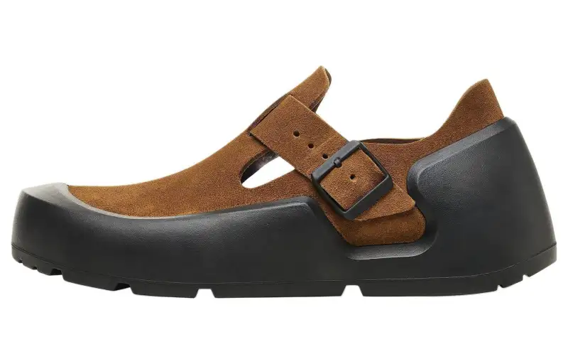 Birkenstock Reykjavik Nubuk Leather Shoes 'Mink' Women's