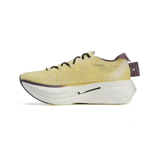 Y 3 Fabric Lightweight Rebound Low top Running Shoes Unisex Yellow