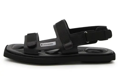 PREMIATA Leather Beach Sandals Women's Black