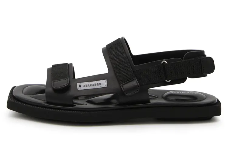 PREMIATA Leather Beach Sandals Women's Black