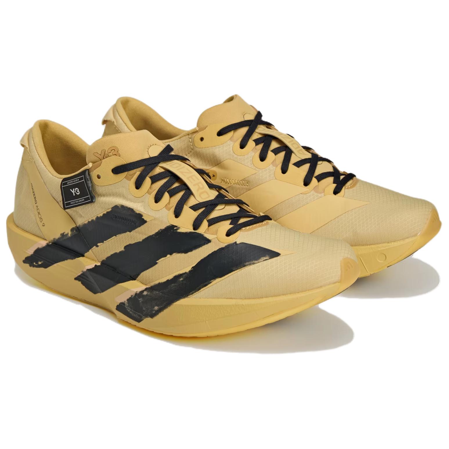 Adizero Adios 9 Y-3 Y-3 ‘Yellow Oat Black’