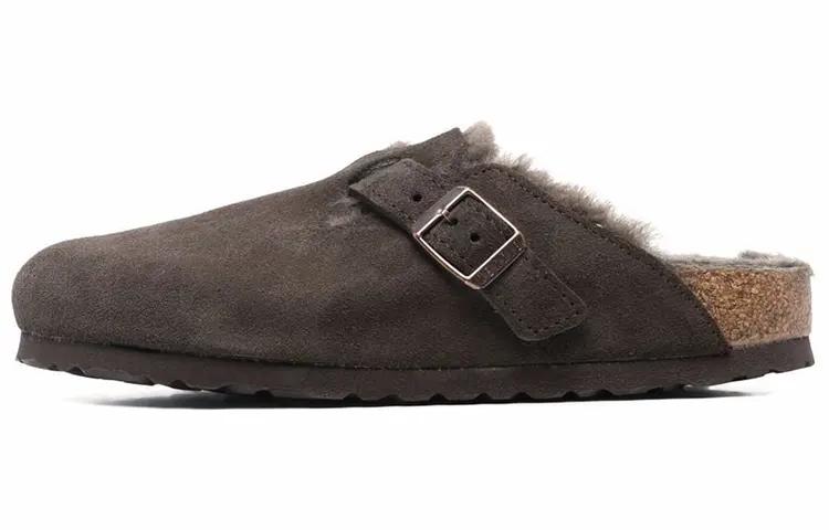 Birkenstock Boston Shearling Slip-On Mules