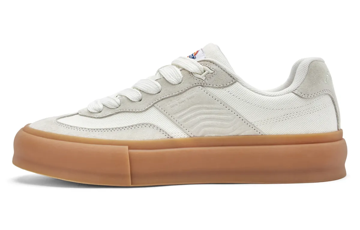 Dickies Low top German Army Trainers Unisex Beige Gray