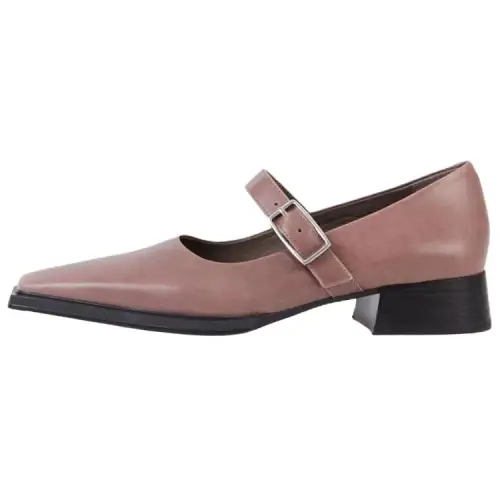 VAGABOND SHOEMAKERS Leather Fashion Mary Jane Shoes 3.2cm Women's Light Pink