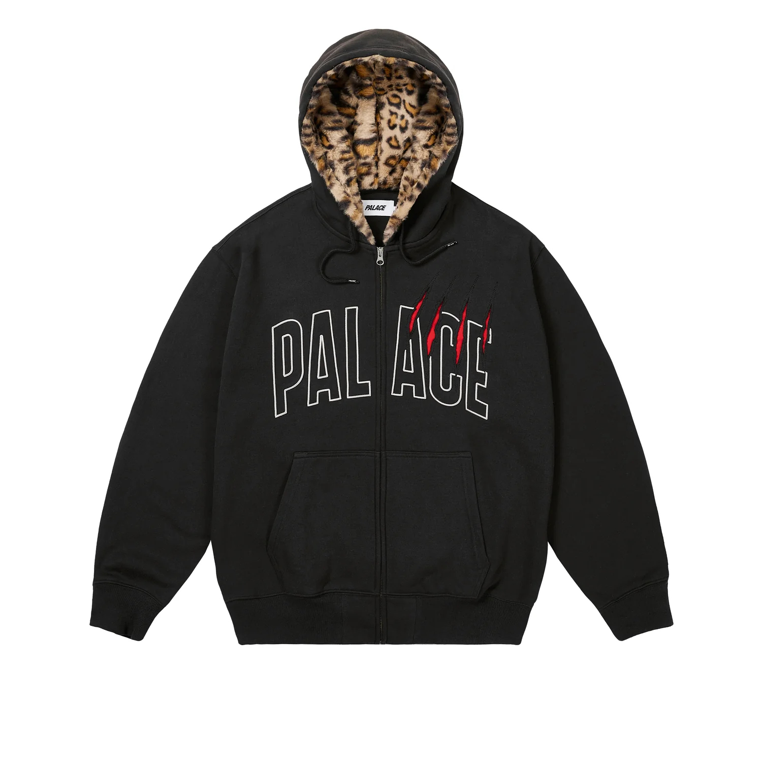 Худи Palace PALACE FW25 DROP3 CLAW ZIP HOOD (серое)