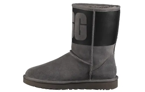 UGG Classic Short Rubber Boot 'Grey' Women's