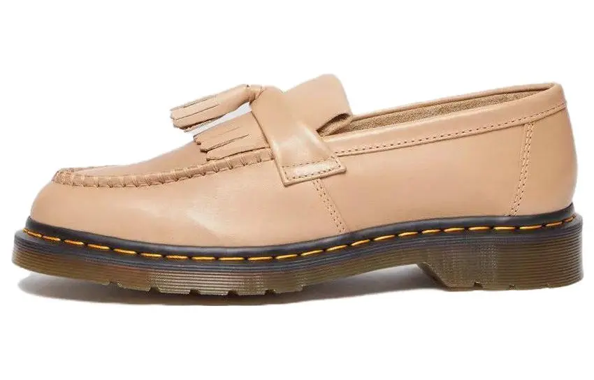 Dr.Martens Leather Business Casual Low top Casual Shoes Unisex Beige