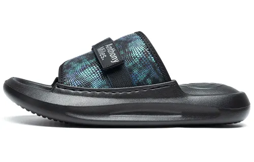 Anthony Miles Rubber Sole Slip Resistant Slip Resistant Slide Slippers Men's Blue