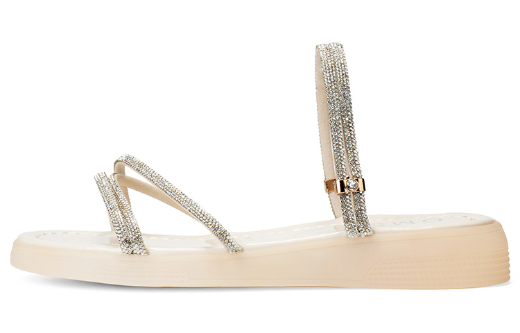 OMS PU, Textile Slide Slippers Women's