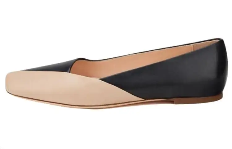 AGL Leather Casual Shoes 0.8cm Women's Black