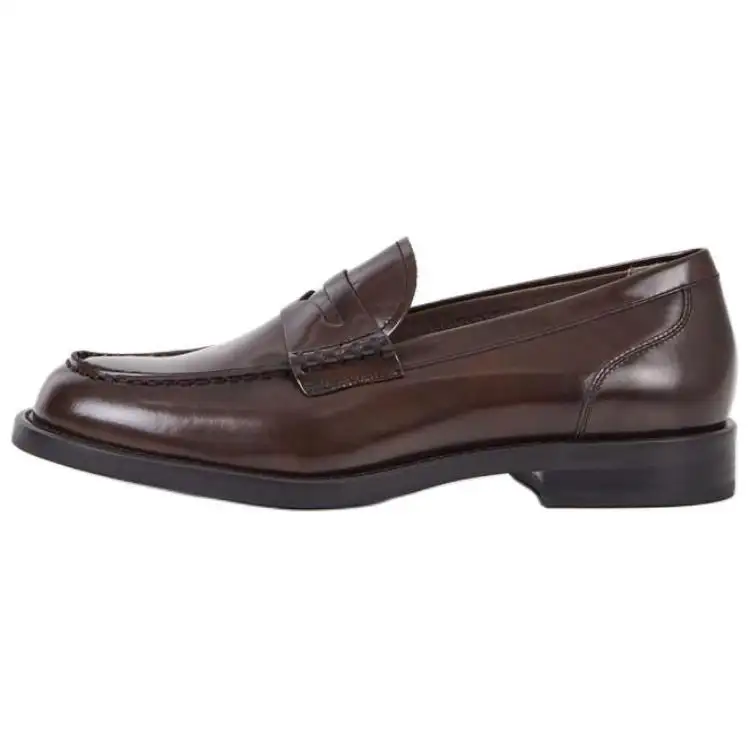 VAGABOND SHOEMAKERS Leather Loafers 2.6cm Women's Dark Brown