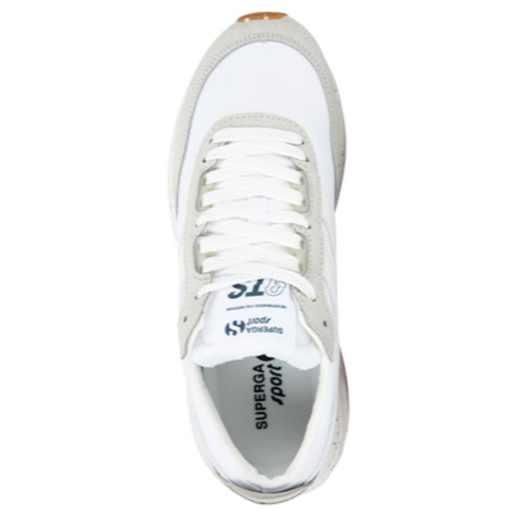 SUPERGA Casual Abrasion Resistant Abrasion Resistant Low top Running Shoes Unisex White