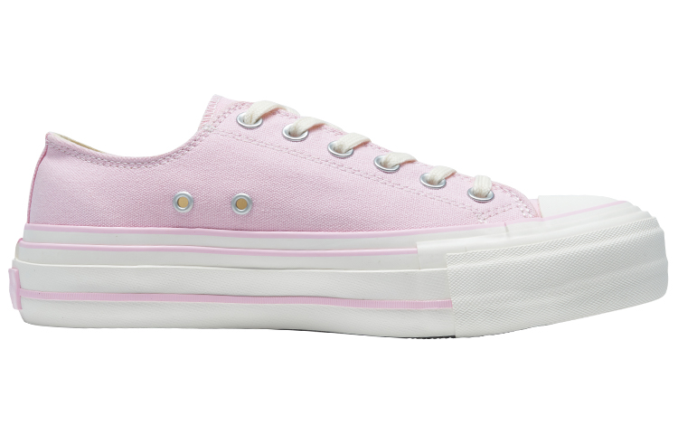 GOOD BAI Canvas Shoes Unisex Low Top Pink