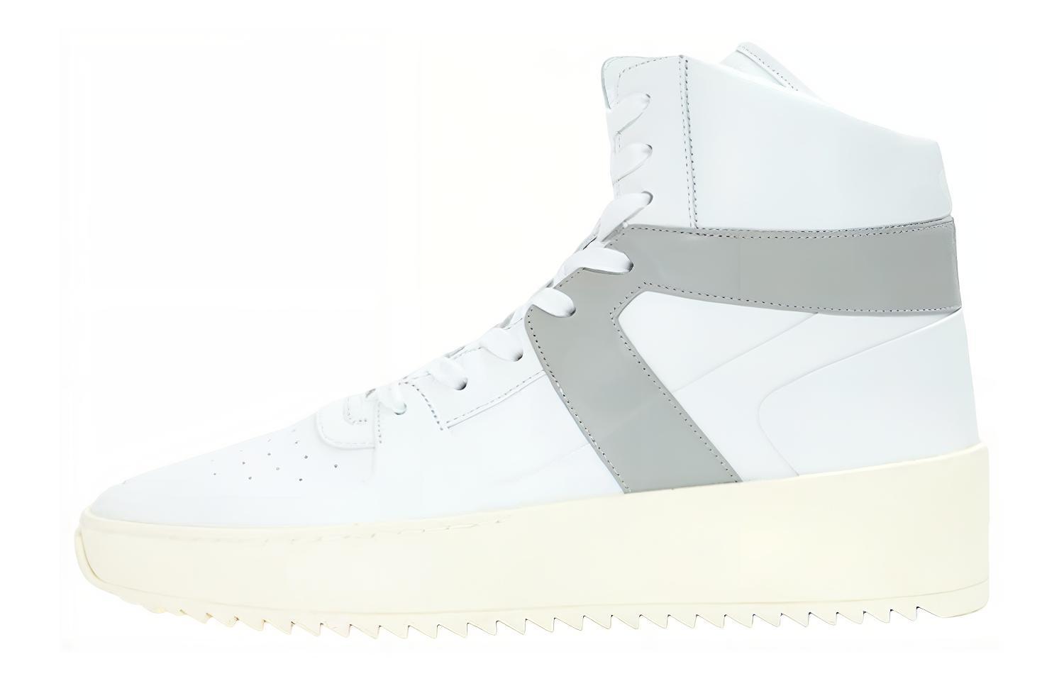 Мужские кеды Fear of God High Top (белые)