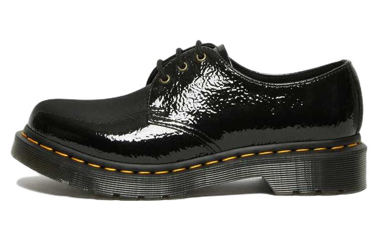 Dr.Martens Martin 1461 Series Leather Fashion Distressed Casual Shoes Women's Black