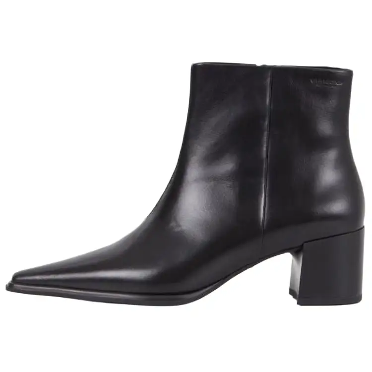 VAGABOND SHOEMAKERS Leather Ankle Boots 5.7cm Women's Black