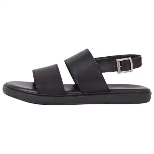 VAGABOND SHOEMAKERS Mason Leather Fashion Beach Sandals Men's Black