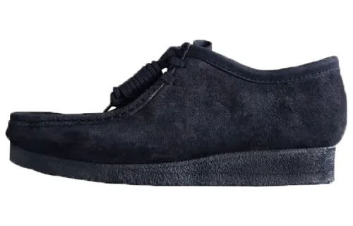 clarks Originals Wallabee Boot Ink Hairy Suede
