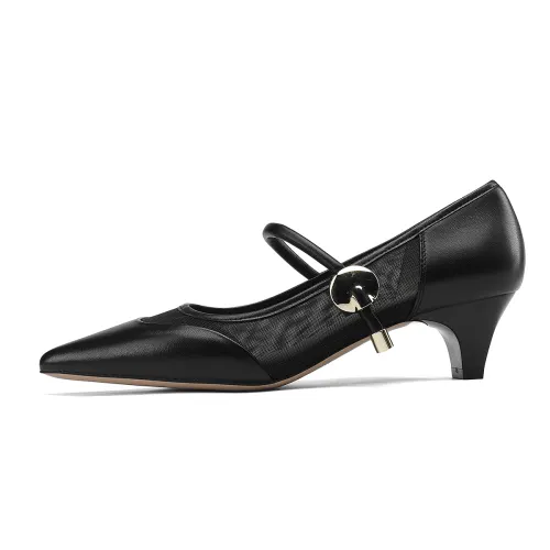 D FUSE SCANDINAVIA Mary Jane Shoes For Women's Commute Sheepskin Women's Casual Shoes Women's