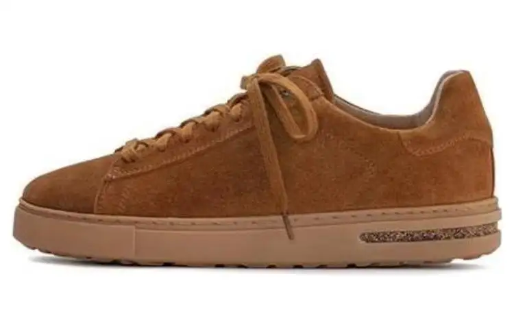 Birkenstock Suede Low top Skateboard Shoes Men's Brown