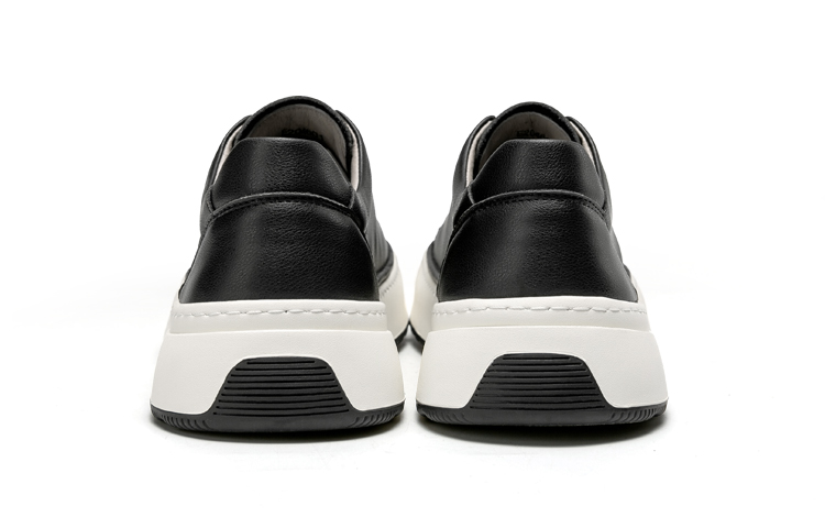 LEAVELAND Low top Stylish Skateboarding Shoes Men's Black