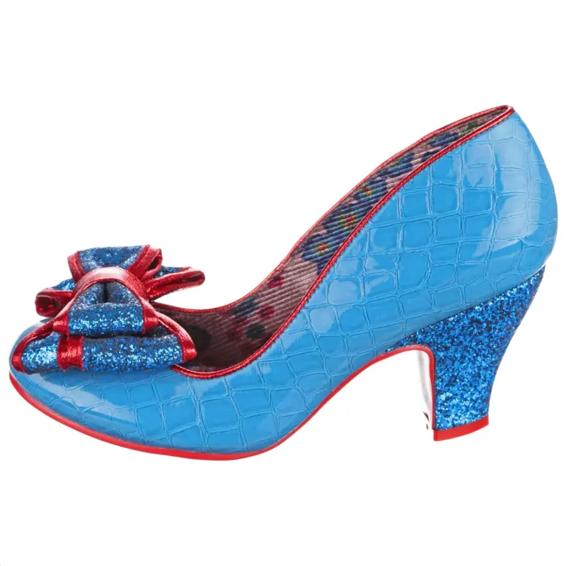 IRREGULAR CHOICE Chunky Heel High Heels Women's Blue