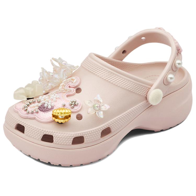 Женские сабо Crocs × /THE BEAST (розовые)