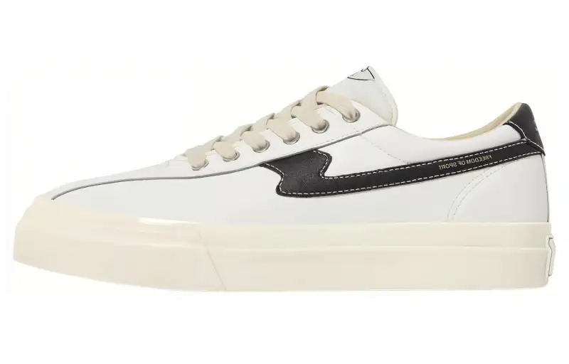 Stepney Workers Club Leather Low top Skateboard Shoes Unisex White