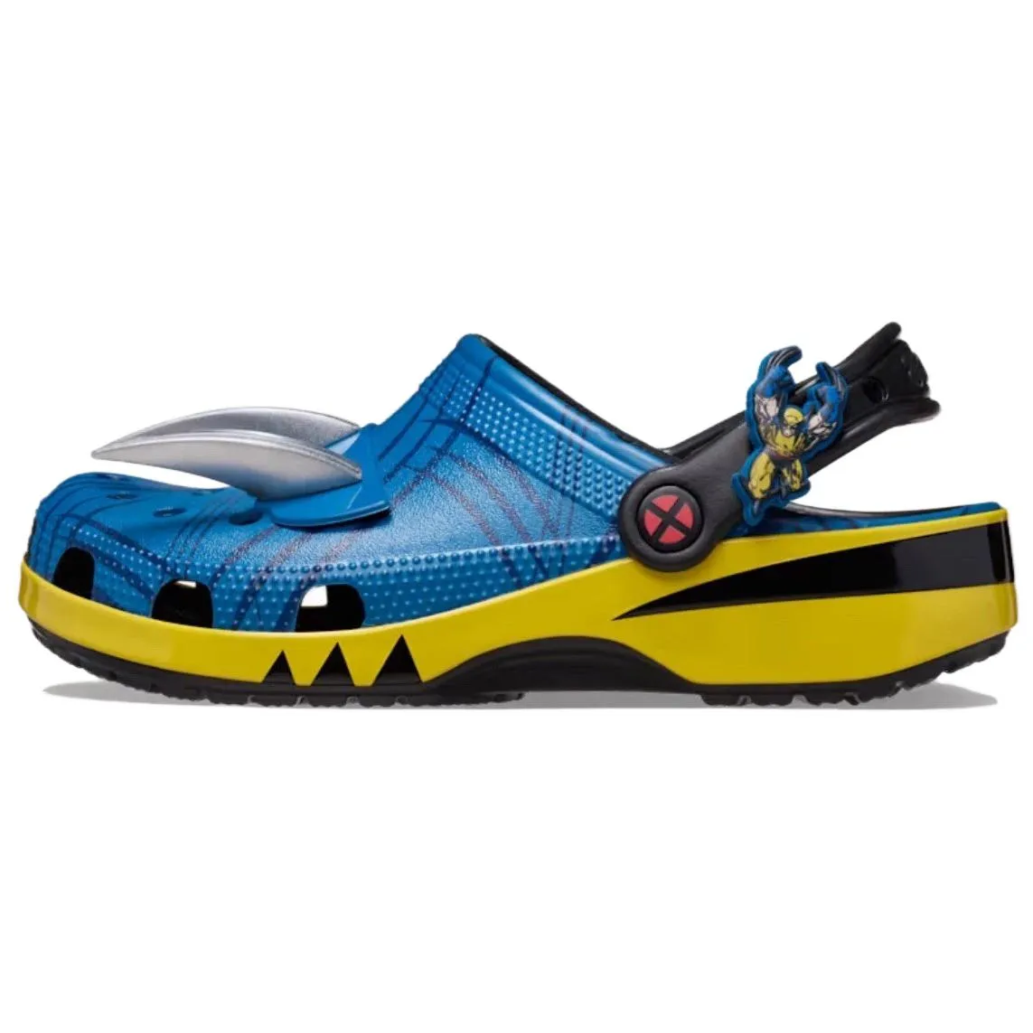 MARVEL x Crocs Classic Clog Wolverine Fashion Trend Clogs Men's Blue