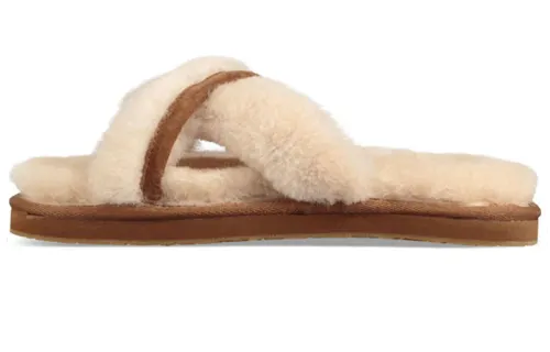 UGG Vintage Rubber Sole Slide Slippers Women's Nude