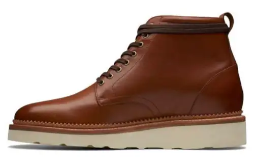 Clarks Combat Boots Men's Coffee