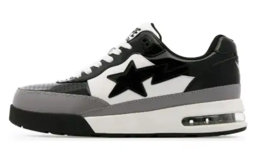 BAPE A BATHING APE Bape Road Sta Black White