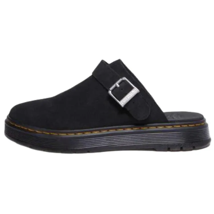 Dr.Martens Abrasion Resistant Closed Toe Slippers Unisex Black