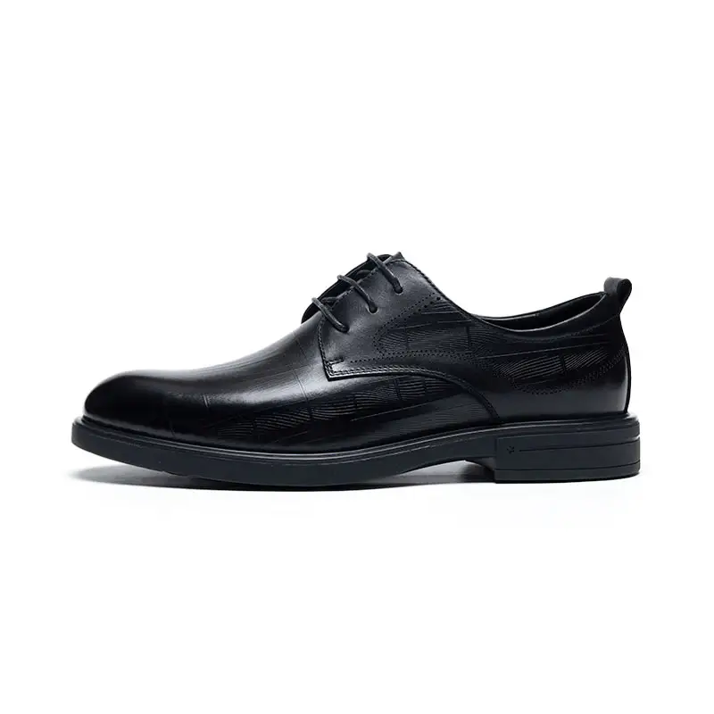 Red Dragonfly cow leather comfortable business wedding groom shoes formal leather shoes men's style